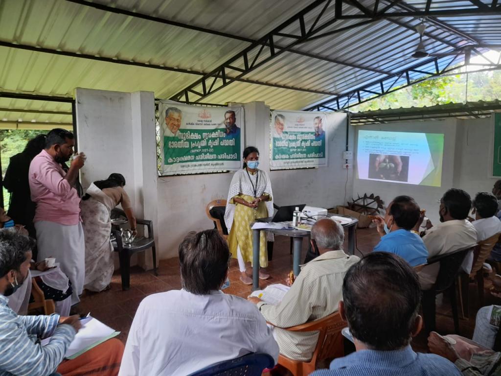 03.11.2021 Training on Compost Technoques  Varavoor Krishi bhavan