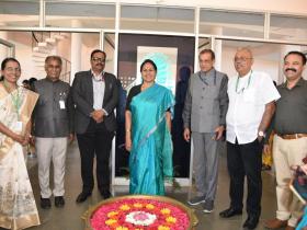 KAU and ICAR team with Sushri. Shobha Karadlaje, Hon’ble Union minister of state for Agriculture and Farmers’ Welfare & Food Processing Industries 